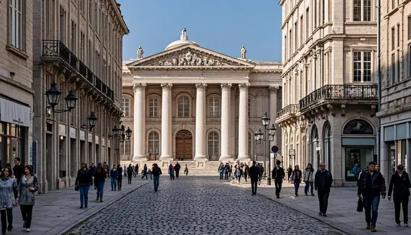 Abonnement IPTV Montpellier : la place de la Comédie et l’Antigone moderne